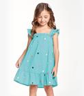 Vestido Infantil Feminino Trick Nick Azul