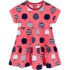 Vestido infantil frutas verão kyly menina 2-3