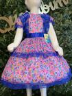 Vestido infantil junino maria bonita mb 0015