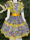 Vestido infantil junino maria bonita mb 0058