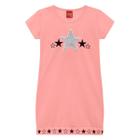 Vestido Infantil Kily T-Shirt Estrela Paetê