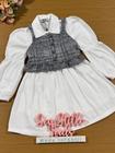 Vestido Infantil Kukie Inverno Com Colete