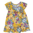 Vestido Infantil Malha Flores 10150020 Kely & Kety