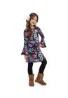 Vestido Infantil Manga Longa Menina Quimby
