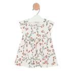 Vestido Infantil Menina de Malha Floral - All Kids