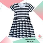 Vestido Infantil Menina em Malha