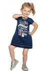 Vestido Infantil Menina Super Stars Natural - Elian 4 Ao 14