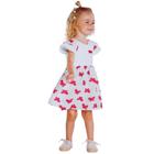 Vestido Infantil Menina Verão Meia Malha Kyly 1000198