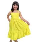 Vestido Infantil Mid Tulipa