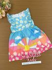 Vestido Infantil Mon Sucré Verão Margaridas