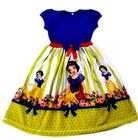 Vestido infantil Princesa Branca de Neve