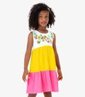 Vestido Infantil Rovi Kids Rosa