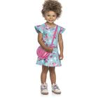 Vestido Infantil Sereia Com Bolsa Elian