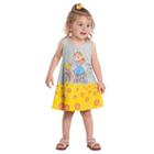 Vestido infantil - tamanho 4 ao 8 1000190 - kyly