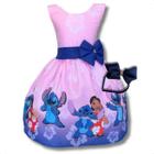 Vestido Infantil Temático Infantil Lilo E Stitch