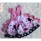 Vestido Infantil Temático Simples Minnie Rosa RF02