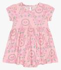 Vestido Infantil Trick Nick Rosa