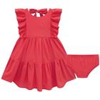Vestido Infantil Verão em Viscose Infanti com Calcinha