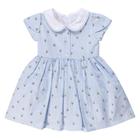 Vestido Infantil Xadrez Abelhinhas