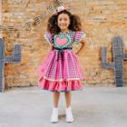 Vestido Infantil Barbie Filme Xadrez Festa Luxuoso - Charlotte - Vestido  Infantil - Magazine Luiza