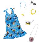 Vestido Jeans Barbie Minions com Acessórios - Infantil (3 a 8 anos)