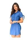 Vestido Jeans Chemise Escuro Paris - Modelo Exclusivo