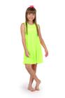 Vestido Kids Larissa Amarelo Fluor - Siri