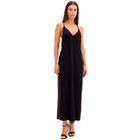 Vestido Lança Perfume Slip Super Midi Pr25 Preto Feminino