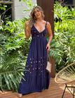 Vestido longo boho chic tamanho G