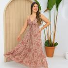 Vestido Fluido Festa em Promoção no Magazine Luiza