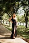 Vestido Longo Lurex