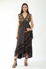 Vestido longo Mullet Preto- Palak