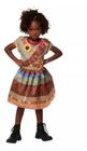 Vestido Marrom Cangaceira Combate Infantil Festa Junina