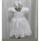 Vestido Menina Elegante Tuy Infantil Branco