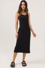 Vestido Midi Bethany Preto Cess