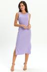 Vestido midi malha jacquard LILAS G