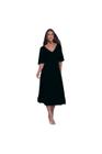 Vestido Midi Matuta Essencial Preto