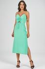 Vestido Midi PKS Verde Claro