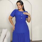 Vestido Size Longo Alcinha Soltinho Para Gordinha em Promoção no