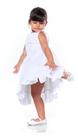 Vestido Para Festa Batizado Branco Infantil