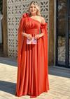 Vestido para madinhas de casamento e formandas longo tendência tule com brilho armênia