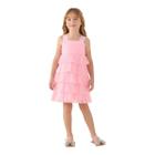 Vestido petit cherie infantil rosa candy 3125176