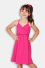 Vestido Pink com Alças - Big Bless