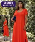 Vestido Plus Size Confortável Moda Verão Com Preço Atacado