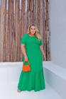 Vestido Plus Size Longo Ciganinha Verão Gg Ao G2