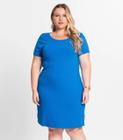 Vestido plus size ribana canelada rovitex secret glam