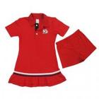 Vestido Polo C/ Short Infantil Tamanho 6