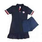 Vestido Polo C/ Short Juvenil Tamanho 10