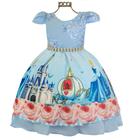 Vestido Infantil Frozen Princesa Aplique Gelo Festas - TEMATICOS - Vestido  Feminino - Magazine Luiza