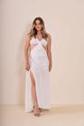 Vestido Rubi feminino longo Branco